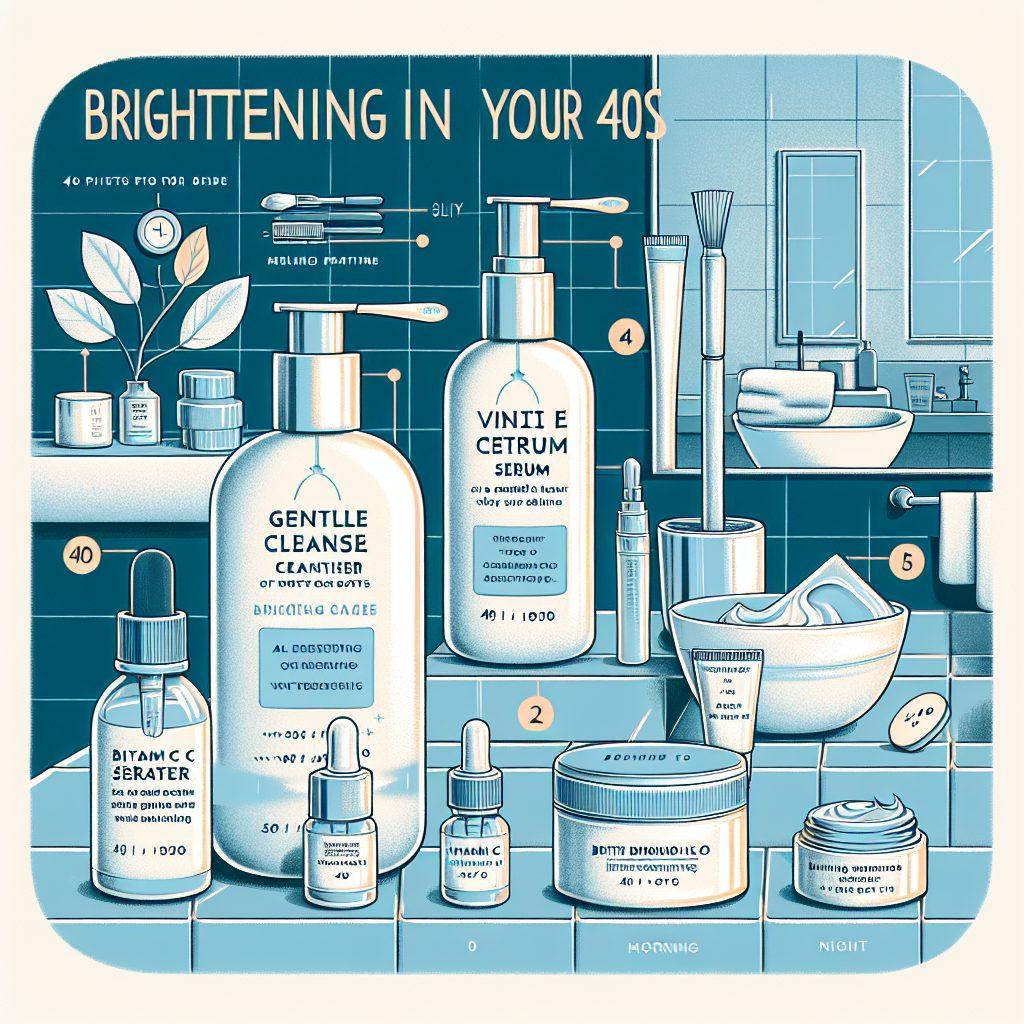 40代の美白ケア用品の選び方