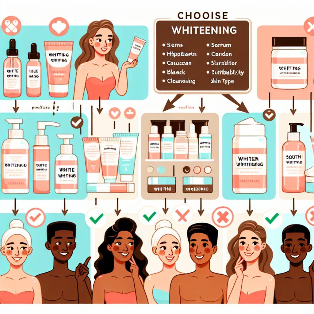 美白ケア用品の選び方の注意点