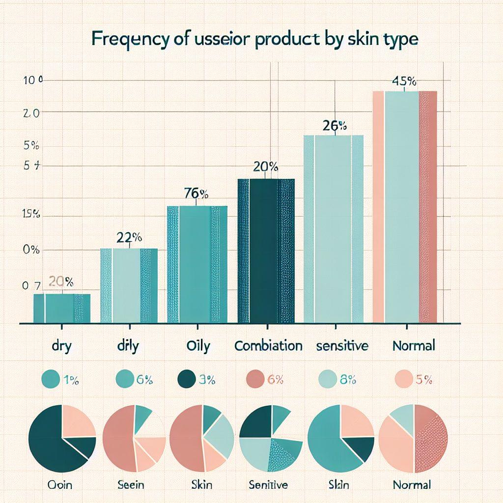 肌タイプ別の使用頻度