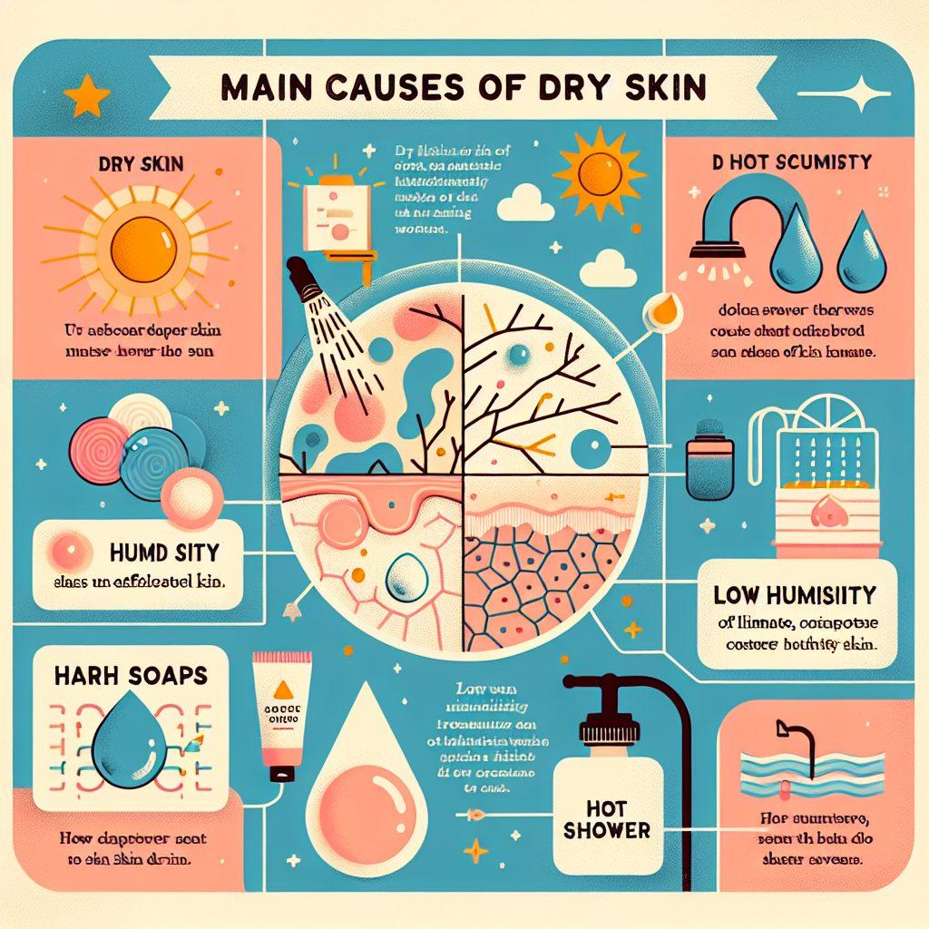 乾燥肌の主な原因