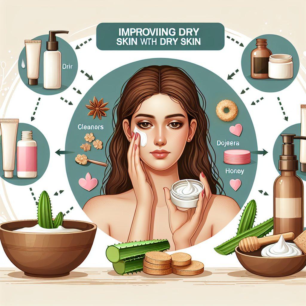 スキンケアでの乾燥肌改善方法