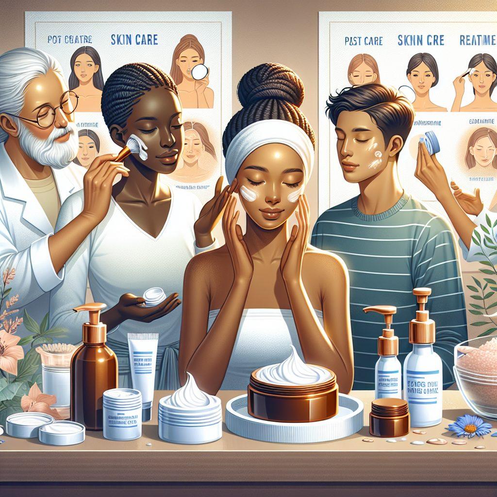 施術後のスキンケアの重要性