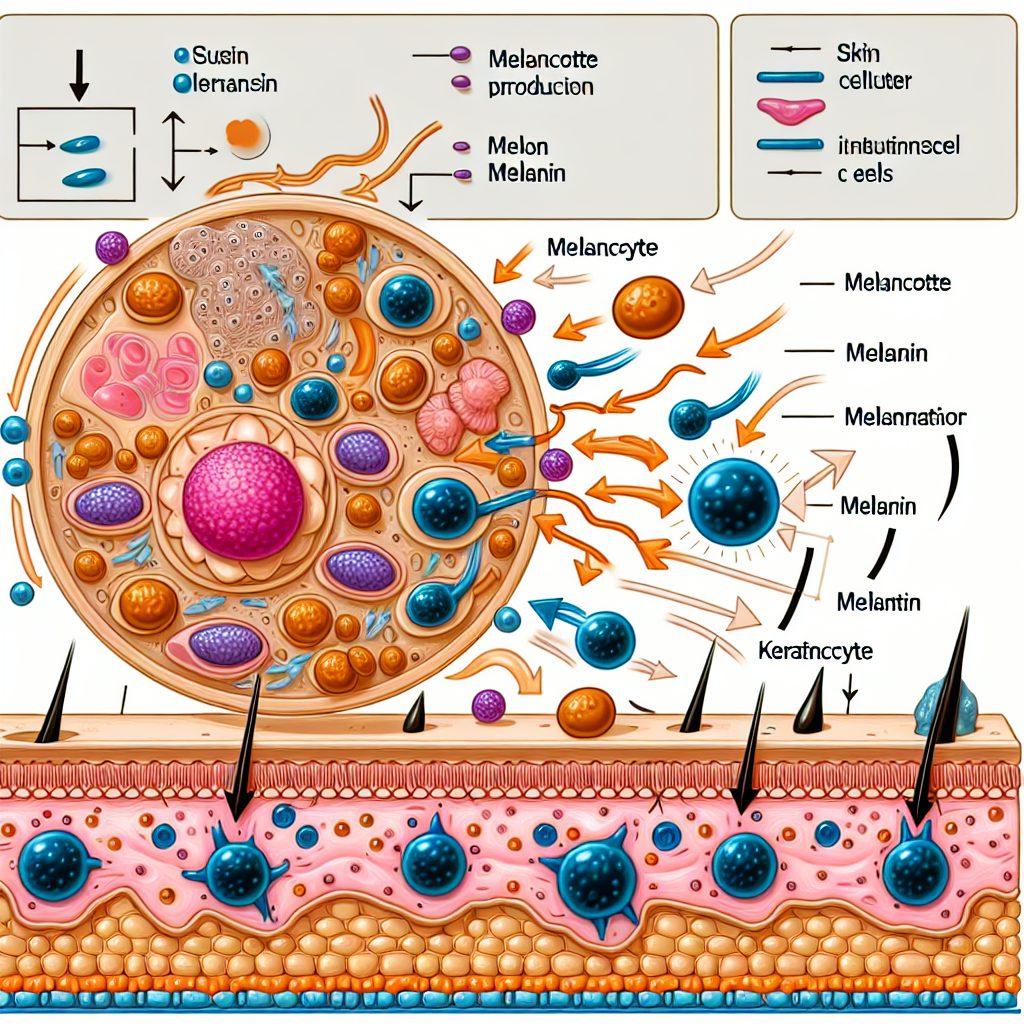 色素沈着のメカニズム