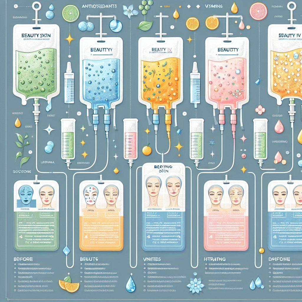 美肌点滴の効果と種類