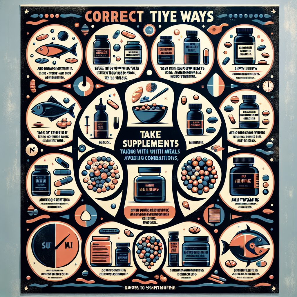 - サプリの摂取方法と注意点