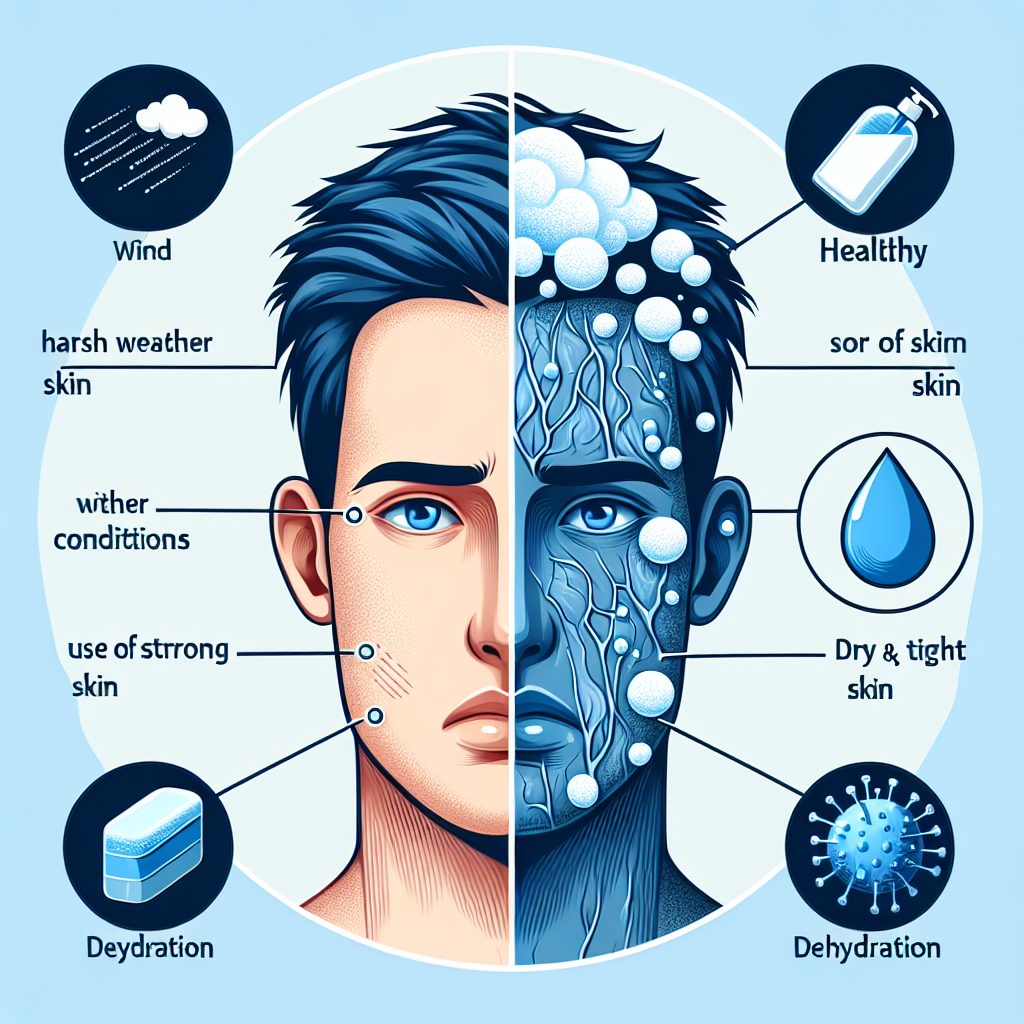 乾燥肌とつっぱり肌の原因とは？