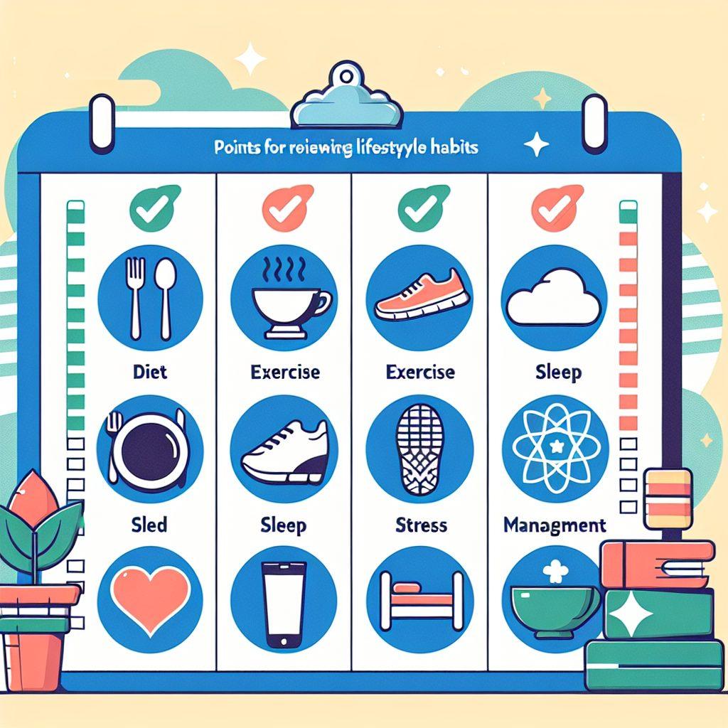 生活習慣の見直しポイント