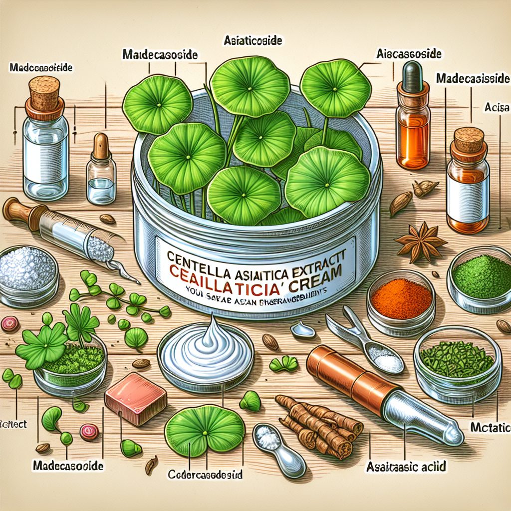 - CICAクリームの主な成分