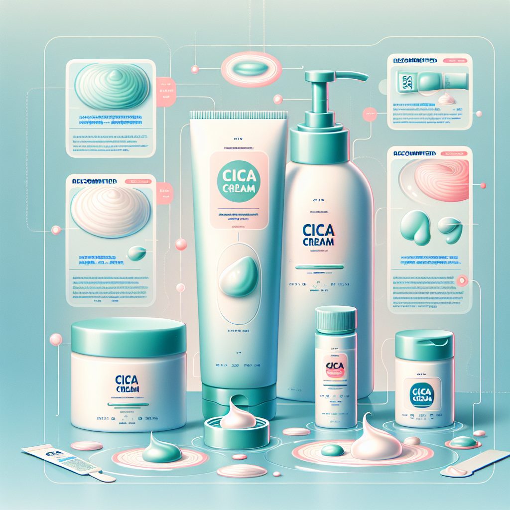 - おすすめのCICAクリーム製品