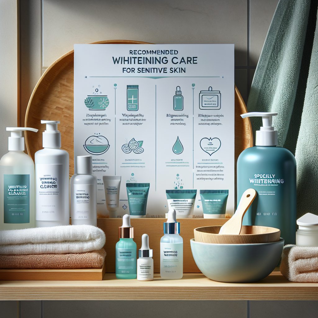 敏感肌用美白ケア用品のおすすめ