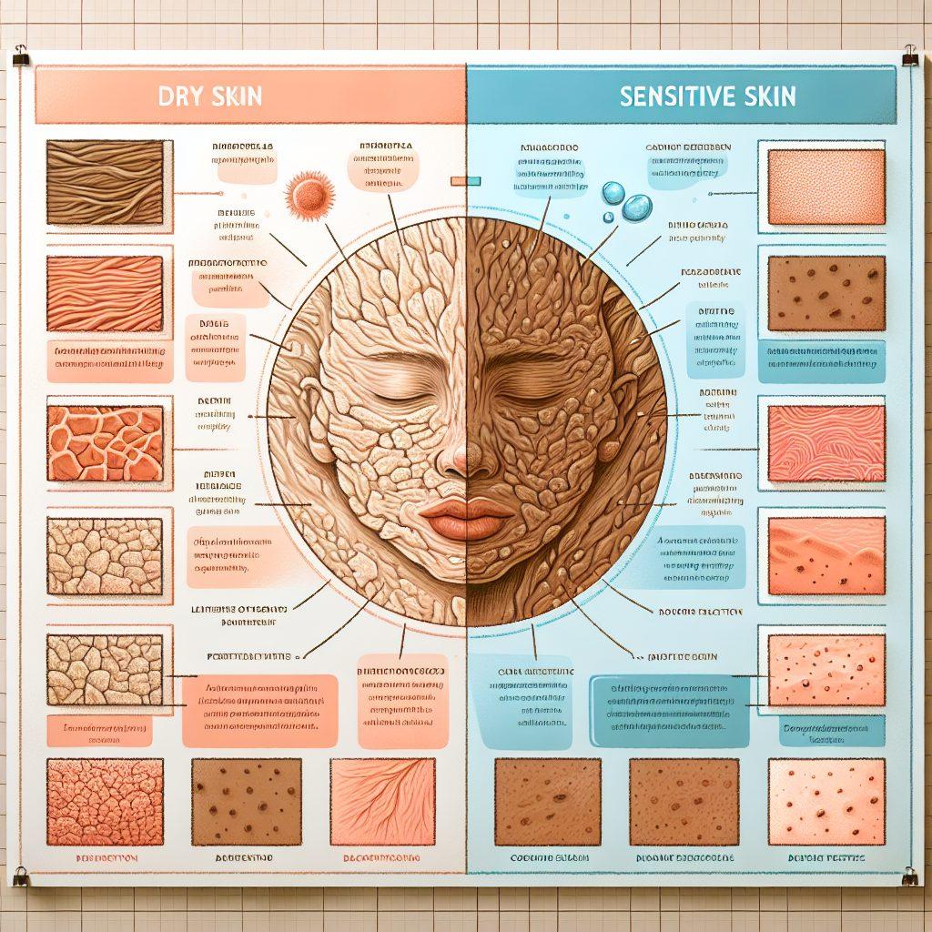 敏感肌と乾燥肌の基本的な特徴