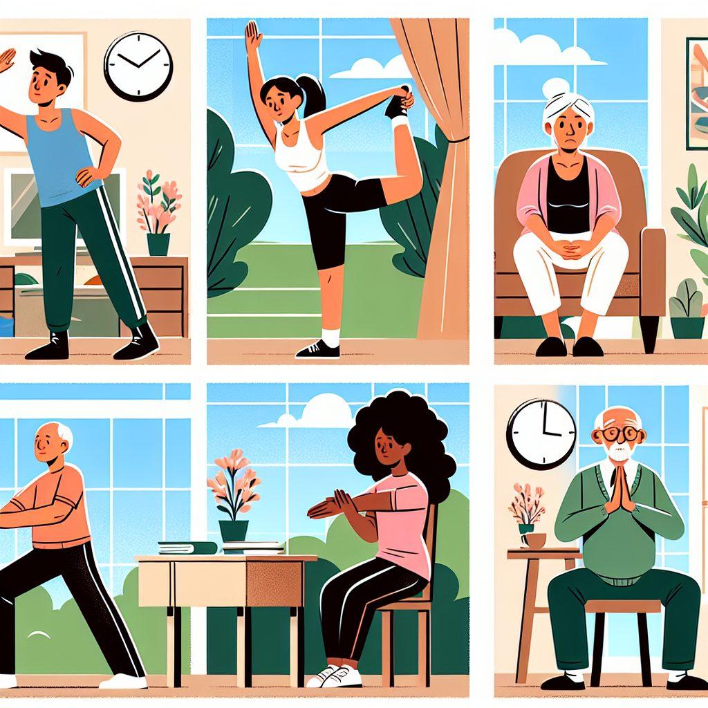 日常生活に取り入れやすいストレッチ習慣