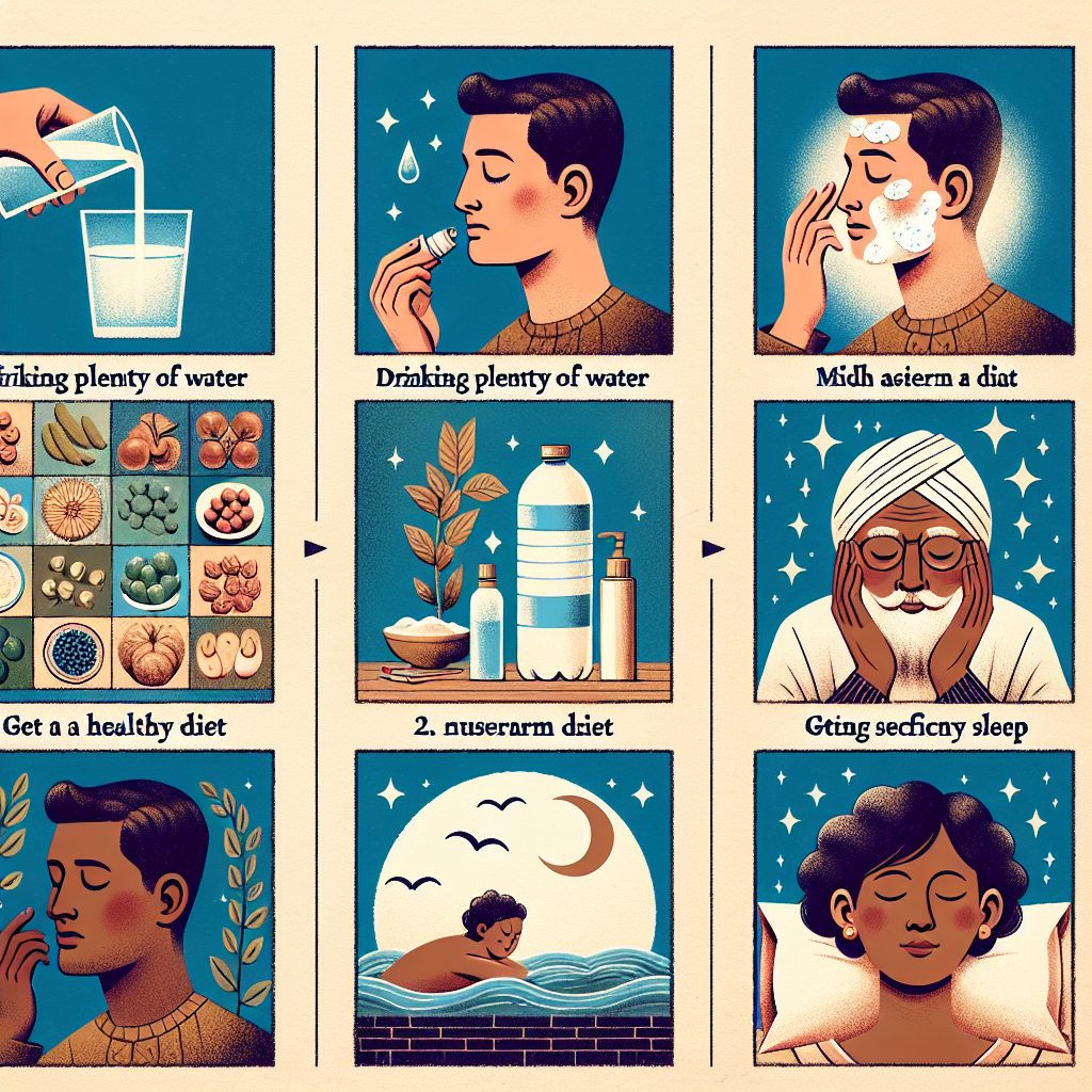 乾燥肌改善のためのライフスタイル提案