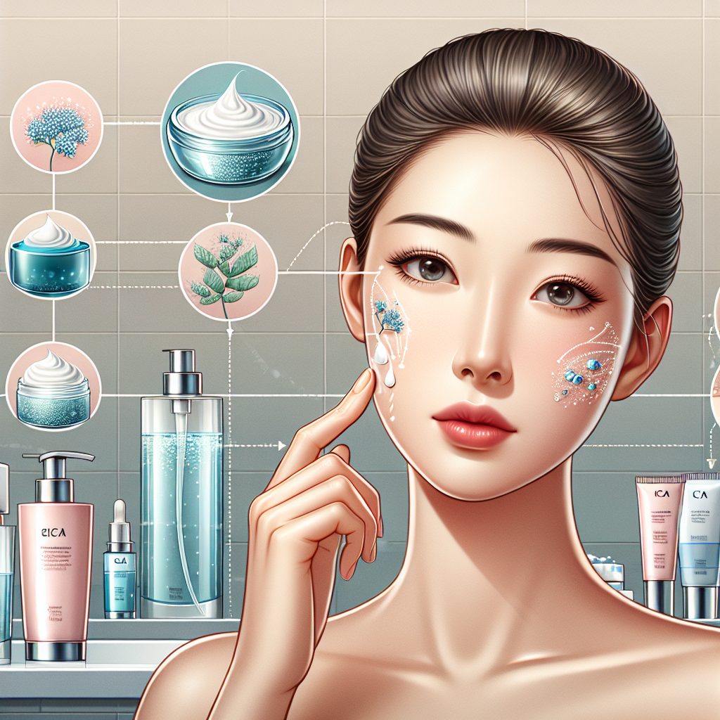 CICAを含むスキンケアの効果的な使い方