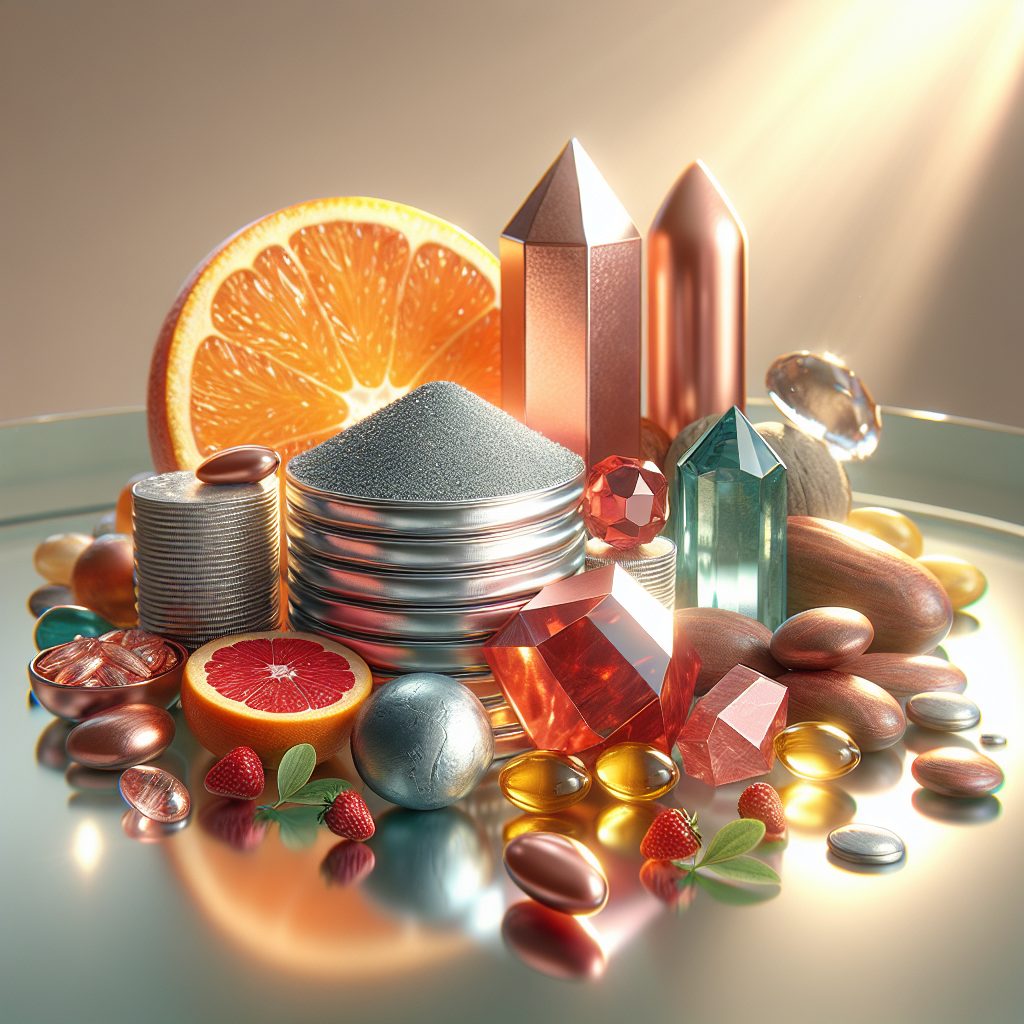 肌の健康をサポートするミネラル