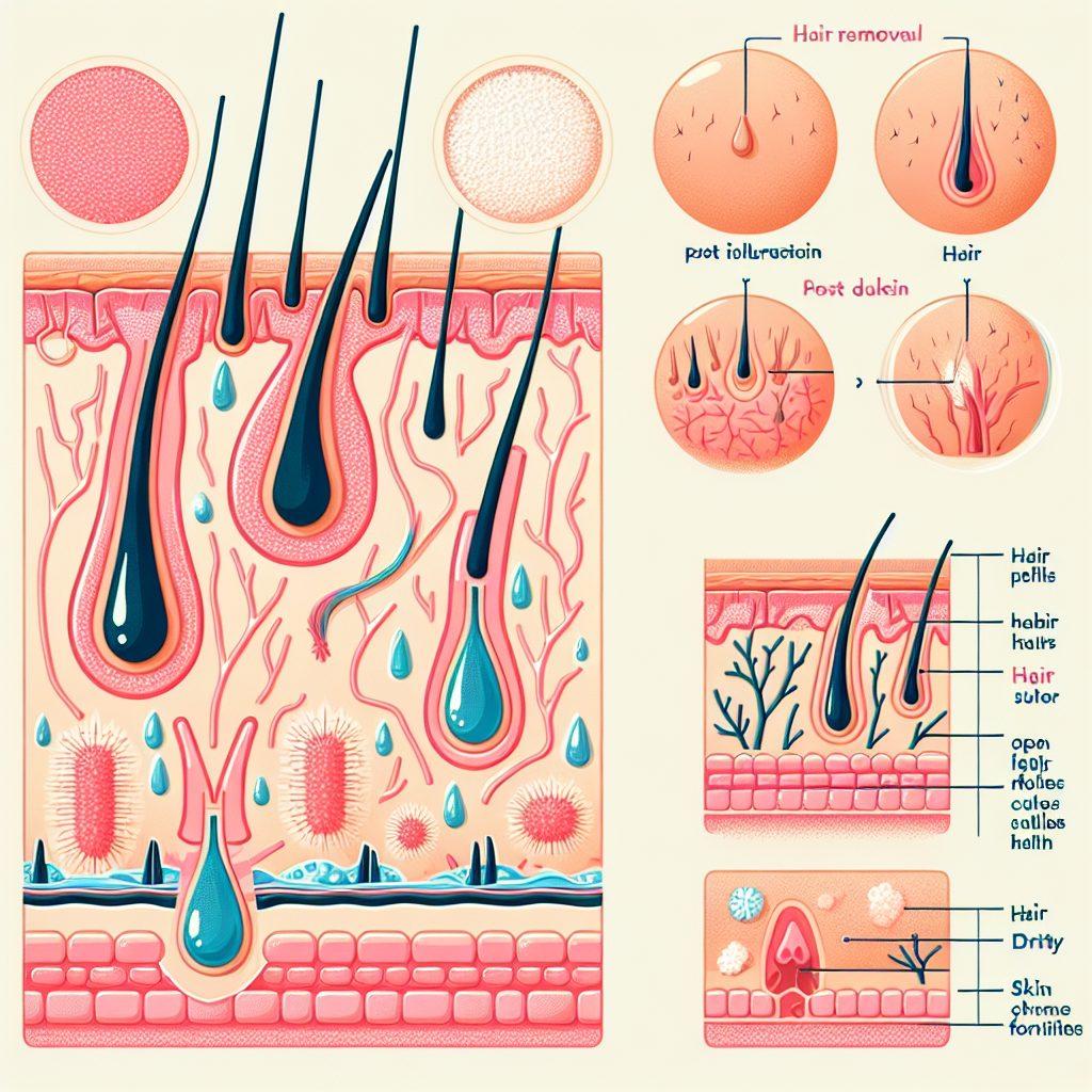 脱毛と肌の健康の関係